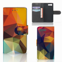 Sony Xperia X Compact Book Case Polygon Color - thumbnail
