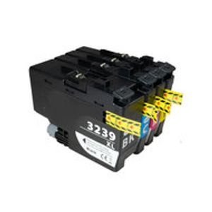 Huismerk Brother LC-3239 XL Inktcartridges Multipack (zwart + 3 kleuren)