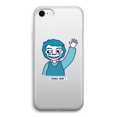 Zwaai: iPhone SE 2020 Transparant Hoesje