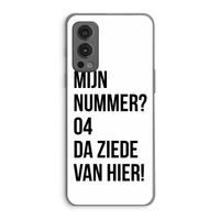 Da ziede van hier: OnePlus Nord 2 5G Transparant Hoesje
