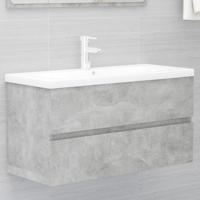 804759 Wastafelkast 90x38,5x45 cm betongrijs