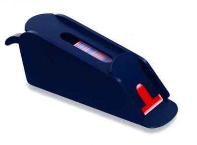 Dal Negro kaartenhouder Sabot Baccarat hout 43 cm blauw Dal Negro kaartenhouder Sabot Baccarat hout 43 cm blauw