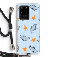 Manta: Samsung Galaxy S20 Ultra Transparant Hoesje met koord