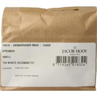 Jacob Hooy Hennapoeder rood