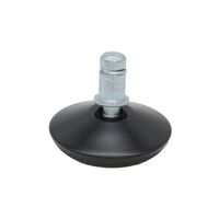 Bureaustoel glijders set - zwart - diameter 5cm - thumbnail