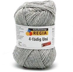 SMC Regia Uni 4-ply 1991 Light Grey Melange