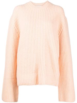 Nanushka pull à manches oversize - Orange