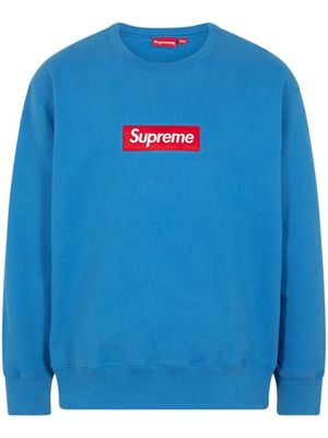 Supreme sweat à logo Box - Bleu