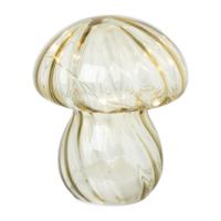 Tafellamp paddenstoel - geel - ø13x15 cm - thumbnail