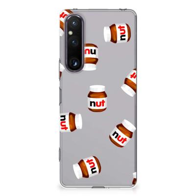 Sony Xperia 1 V | Siliconen Case | Nut Jar Sony Xperia 1 V | Siliconen Case | Nut Jar
