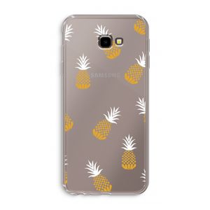 Ananasjes: Samsung Galaxy J4 Plus Transparant Hoesje