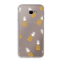 Ananasjes: Samsung Galaxy J4 Plus Transparant Hoesje