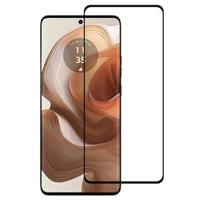 Motorola Edge 50 Ultra Full Cover Glazen Screenprotector - Zwarte Rand