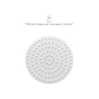 Hoofddouche Tres Max | 30 cm | Rond | Wit mat