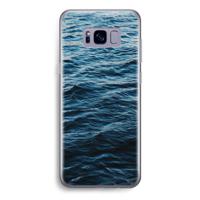 Oceaan: Samsung Galaxy S8 Transparant Hoesje - thumbnail