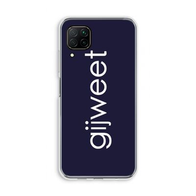 Gijweet: Huawei P40 Lite Transparant Hoesje