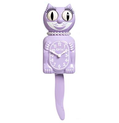 The Classic Kit-Cat-Klock Pastel Lilac Lady Klok
