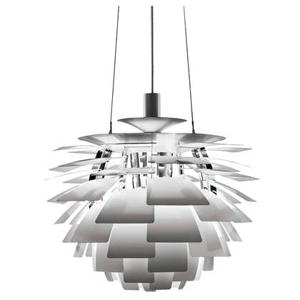 Louis Poulsen PH Artichoke hanglamp Ø60 retrofit roestvrijstaal