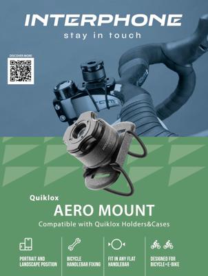INTERPHONE mobiele telefoon case houder "quiklox" caseholder q-lox uni bikes