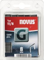 Novus Vlakdraad nieten G 11/8mm | 1200 stuks - 042-0385 042-0385