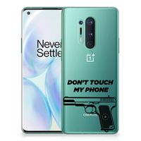 OnePlus 8 Pro Silicone-hoesje Pistol DTMP - thumbnail
