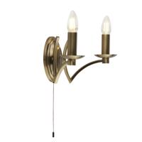 Searchlight Klassiek wandlampjeAscot - 41312-2AB