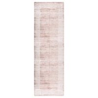 Vloerkleed wasbaar anti-slip 80x300 cm beige - thumbnail