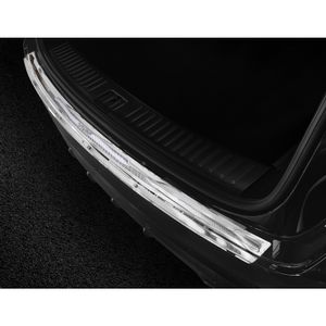 RVS Bumper beschermer passend voor 'Deluxe' Porsche Cayenne III 2017- 'Performance' Zilver/Zilve AV244094