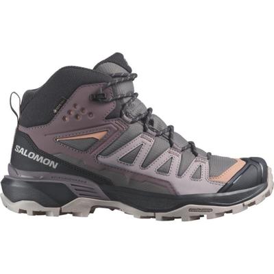 Salomon X ULTRA 360 MID GORE-TEX Hoge Wandelschoen Dames Plum Kitten/Phantom/Cork 5