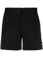 TWINSET short taille haute à pince - Noir