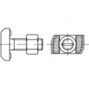 Alstertaler Schrauben & Präzisionsteile 889449400160060 Hamerkopbout M16 60 mm 88944 RVS A4 25 stuk(s)