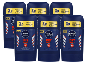 Nivea men Deostick Dry Impact Voordeelverpakking