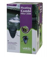 Velda Floating Combi Filter 2500 - Helder Vijverwater tot 5000L met UV-C en Filterschuim Velda Floating Combi Filter 2500 - Helder Vijverwater tot 5000L met UV-C en Filterschuim