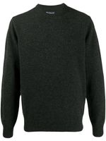 Barbour pull à détail de patch - Gris