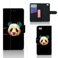 Huawei Ascend P8 Lite Leuk Hoesje Panda Color | Portemonnee hoesje