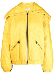 CHANEL Pre-Owned veste matelassée en soie (années 1980-1990) - Jaune