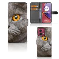Telefoonhoesje | Met pasjeshouder | Motorola Moto G84 Britse Korthaar