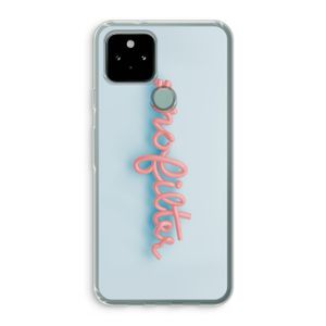 #nofilter: Google Pixel 5 Transparant Hoesje
