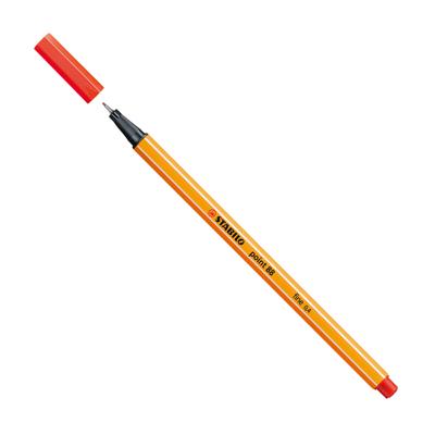 Stabilo point 88 - fineliner - lichtrood (88/48)