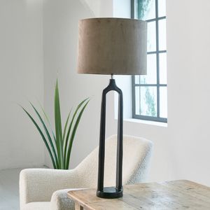 Rivièra Maison Tafellamp 'La Danse' 70cm, kleur Zwart (excl. kap)