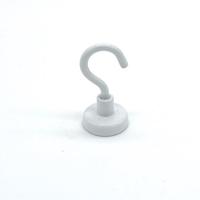 Plafondmagneet met haak wit 16mm 1,5 kg