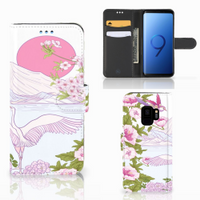 Samsung Galaxy S9 Telefoonhoesje met Pasjes Bird Standing