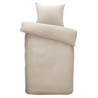 2e Halve Prijs Leen Bakker - Comfort Dekbedovertrek Daan - Zand - 140x200/220 Cm - Katoen - Beige