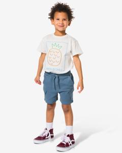 HEMA Kinder Cargo Sweatshort Donkerblauw (donkerblauw)