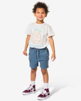 HEMA Kinder Cargo Sweatshort Donkerblauw (donkerblauw)
