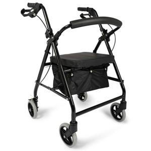 Dunimed Lichtgewicht Rollator (Opvouwbaar) Zwart