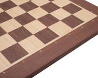 41 cm Nr.4 Ingelegd Houten Schaakbord met Notatie