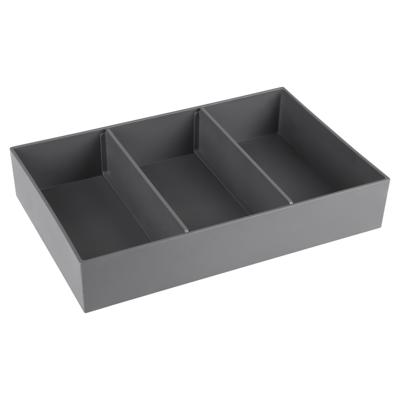 Differnz lade organizer 32 x 21 x 6 cm grijs