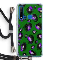 Green Cheetah: Huawei P20 Lite (2019) Transparant Hoesje met koord