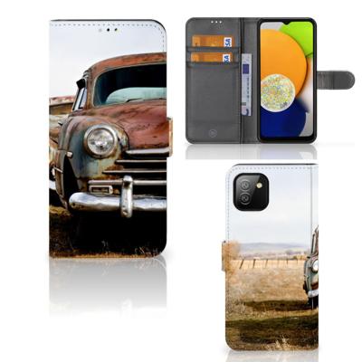Samsung Galaxy A03 | Telefoonhoesje met foto | Vintage Auto